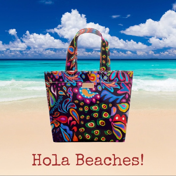 Consuela Bags Consuela Sophia Black Swirly Grab N Go Mini Bag